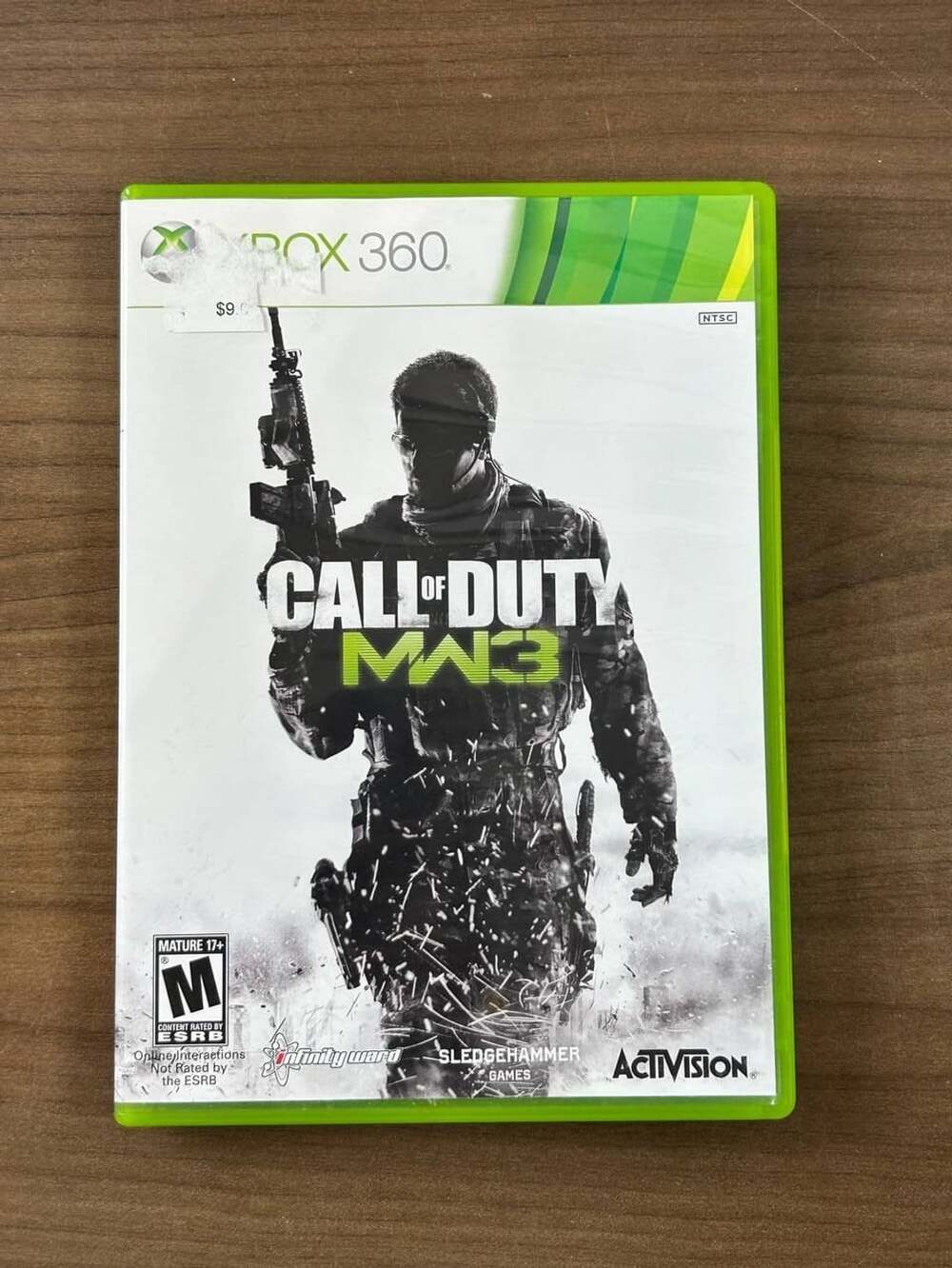 Call of Duty Modern Warfare 3 MW3 Microsoft Xbox 360 2011 with Case & Manual